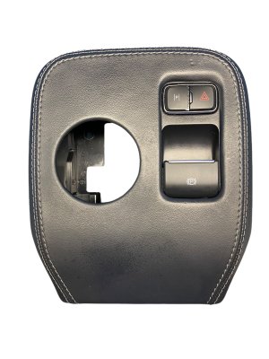 2021-2023 Ford Mustang Mach-E Black Center Console Lower Compartment with Parking Brake Switch (Used OEM)