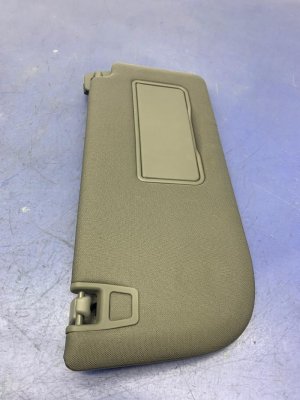 2017-2022 Ford F-550 Super Duty Gray Sun Visor without Illumination - Right (Passenger) (Used OEM)