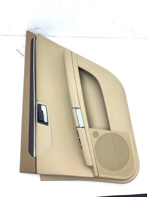 2007-2013 Mercedes-Benz S320 Beige Door Interior Trim Panel Assembly - Front, Right (Passenger) (Used OEM)