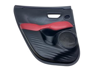 2025 Acura ADX Red Door Interior Trim Panel with Leatherette and Ambient Lighting - Rear, Left (Driver) (Used OEM)