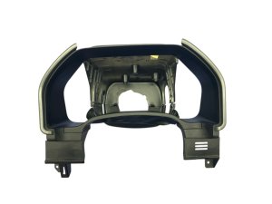 2017-2022 Ford F-550 Super Duty Black Instrument Cluster Bezel with Steering Column Housing (Used OEM)