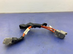 2021-2024 Ford Mustang Mach-E High Power Cabling Inlet Body Wiring Harness with Mounting Bracket (Used OEM)