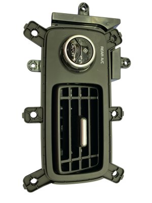 2024-2025 Hyundai Santa Fe Quarter Panel Air Vent Grille with Climate Control Switch - Rear (Used OEM)