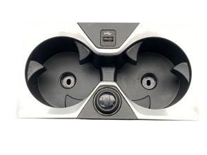 2020-2023 BMW X6 Center Console Cup Holder with USB Port - Front (Used OEM)