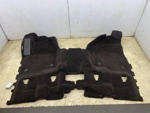 2018-2021 Lincoln Navigator Black Cabin Area Floor Carpet - Front (Used OEM)