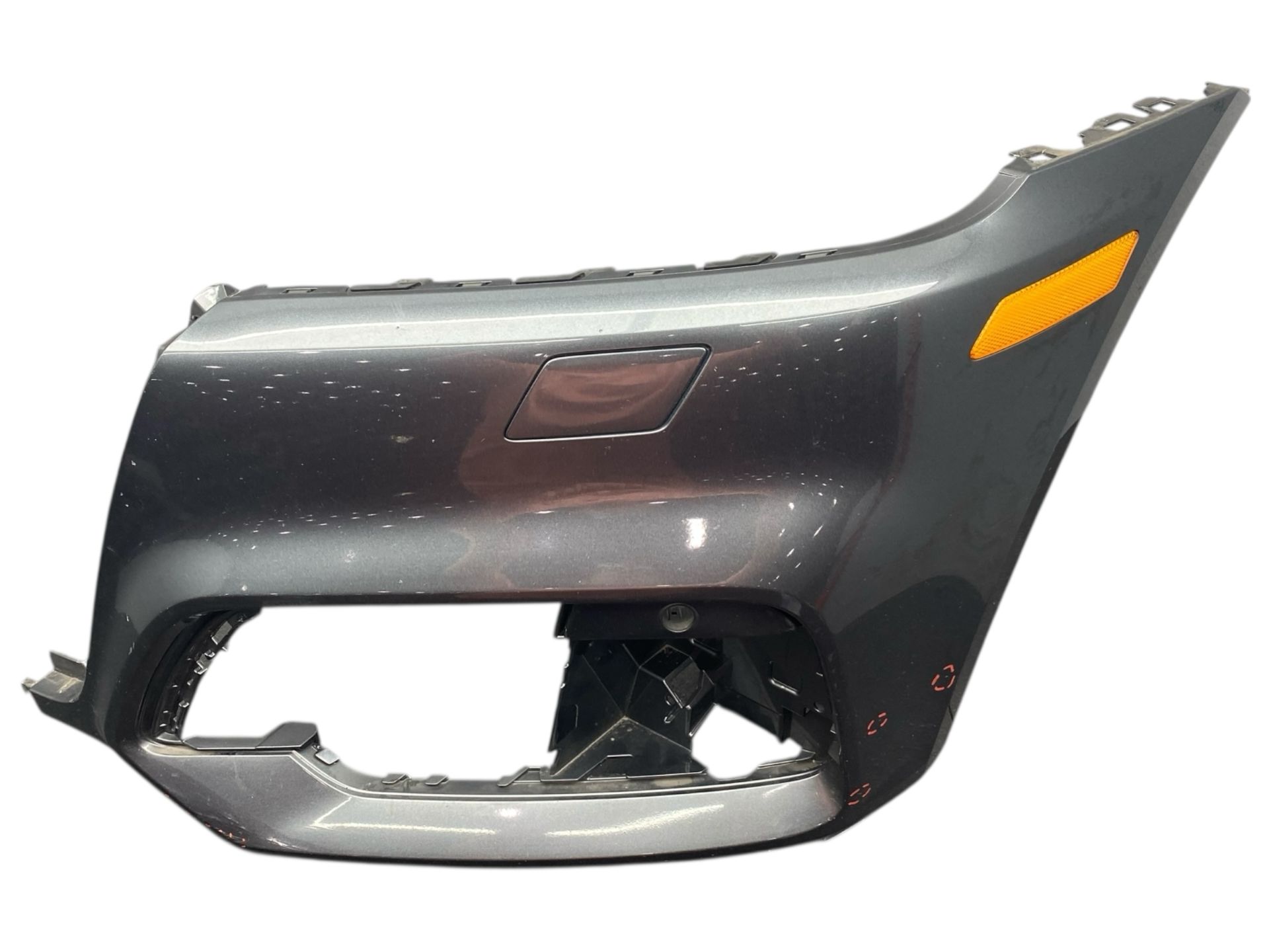 2018-2020 Audi SQ5 Gray Bumper End Cap Trim Moulding - Front (Used OEM)
