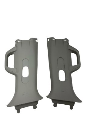 2019-2023 Ram 1500 Gray Upper B-Pillar Interior Trim Panels (Used OEM)