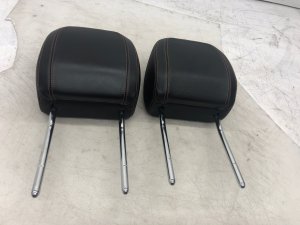 2017-2020 Jaguar F-Pace Jet Black Seat Leather Headrest - Front, Right (Passenger) (Used OEM)
