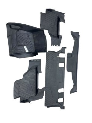2015-2020 GMC Yukon Jet Black All-Weather Floor Liner Set - Front (Used OEM)