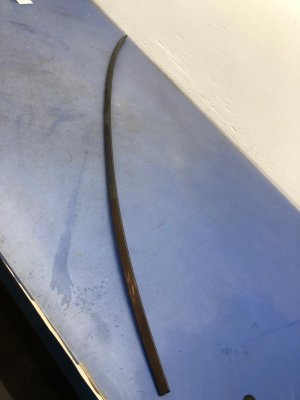 2014-2023 Maserati Ghibli Bronze Roof Moulding Exterior Trim Panel - Right (Passenger) (Used OEM)