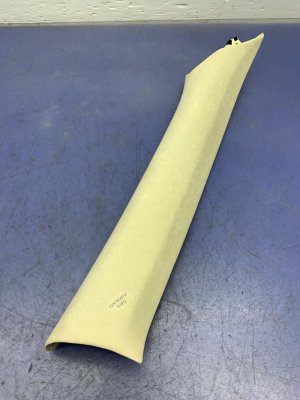 2018-2025 Lexus LS500 Tan A-Pillar Trim Panel - Front, Right (Passenger) (Used OEM)
