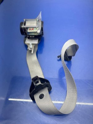 2012-2015 Mercedes-Benz ML350 Gray Seat Belt Assembly - Rear, Right (Passenger) (Used OEM)