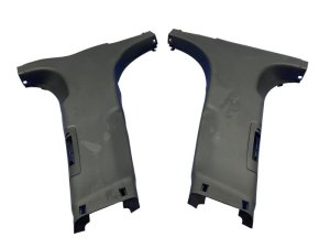 2019-2024 Jaguar I-Pace Black Lower B-Pillar Trim Cover Panel Set (Used OEM)
