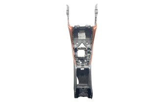 2019-2021 BMW X4 Floor Center Console Carbon Fiber Trim Panel with Media Dial (Used OEM)