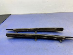 2015-2019 BMW X6 Brown Center Console Dashboard Trim Panel Set - Left (Driver) (Used OEM)