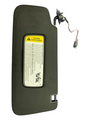 2023-2025 Cadillac LYRIQ Black Illuminated Sun Visor - Front, Left (Driver) (Used OEM)