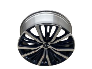 2022-2025 INFINITI QX60 Charcoal (Black) 20x8 20-Spoke Machined Charcoal Alloy Wheel (Used OEM)