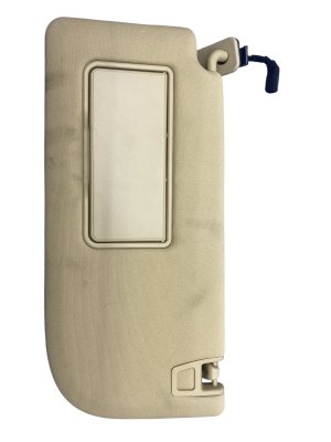 2018-2020 Ford F-150 Tan Illuminated Sun Visor with Garage Door Opener - Front, Left (Driver) (Used OEM)