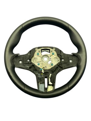 2020-2023 BMW X6 Black Heated Leather Steering Wheel with Paddle Shifters (Used OEM)