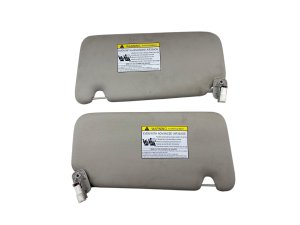2025-2026 Mazda CX-70 Beige Sun Visor Pair with Sunroof - Right (Passenger) (Used OEM)