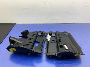 2011-2016 BMW 528i Lower Dash Knee Trim Panel Set - Front (Used OEM)