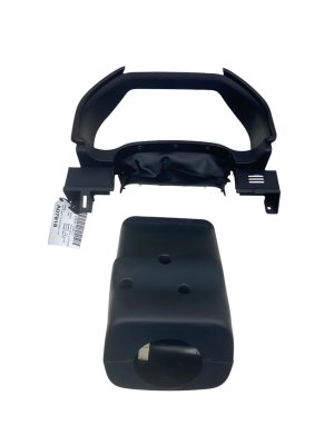 2017-2020 Ford F-150 Black Instrument Cluster Bezel with Steering Column Housing (Used OEM)