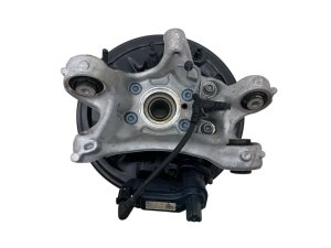 2022-2025 Audi Q4 e-tron Spindle Knuckle Hub and Brake Drum Assembly - Rear, Left (Driver) (Used OEM)