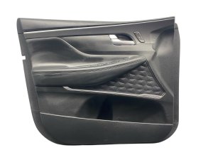 2021-2023 Hyundai Santa Fe Black Door Interior Trim Panel - Front, Left (Driver) (Used OEM)