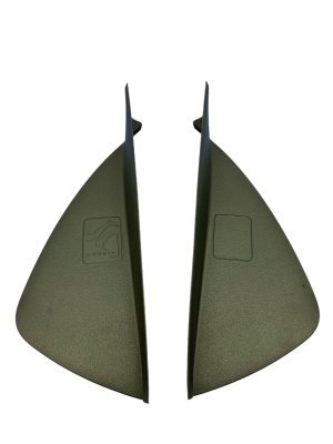 2020-2024 Mercedes-Benz GLB250 Black Dashboard End Cap Cover Trim Panel Set - Front (Used OEM)
