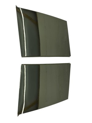 2024-2025 Hyundai Santa Fe Black D-Pillar Molding Trim Set - Rear (Used OEM)