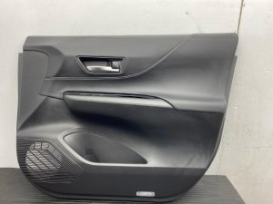 2021-2024 Toyota Venza Black Door Interior Trim Panel Assembly - Front, Right (Passenger) (Used OEM)