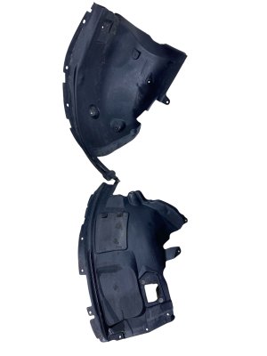 2018-2024 BMW X3 Forward and Rearward Inner Fender Liner Set - Front, Left (Driver) (Used OEM)