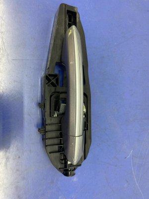 2019-2024 Ford Edge Silver Exterior Door Handle - Rear, Left (Driver) (Used OEM)