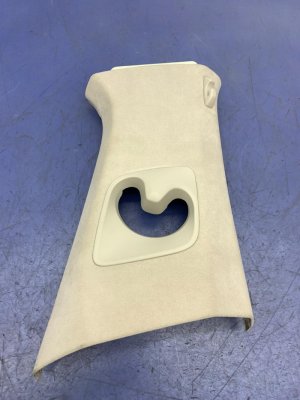 2016-2019 BMW M760i xDrive Beige Upper B-Pillar Trim Panel (Used OEM)