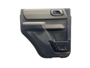 2021-2025 Ford Bronco Black Door Interior Trim Panel - Rear, Left (Driver) (Used OEM)