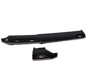 2020-2022 Hyundai Palisade Black Dashboard Air Vent and Start Stop Button Trim Panel - Front (Used OEM)