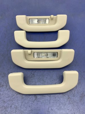 2015-2023 Mercedes-Benz C280 Beige Interior Grab Bar Handle Set (Used OEM)