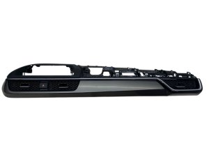 2025-2026 Acura ADX Ebony (Black) Dash Screen Bezel Trim Panel with Air Vents - Front (Used OEM)