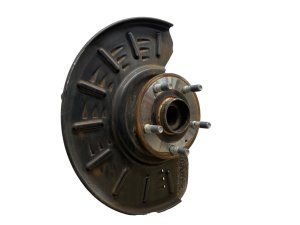 2011-2012 Fisker Karma Steering Knuckle Spindle with Hub and Bearing - Front, Left (Driver) (Used OEM)