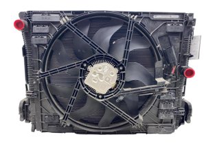2019-2025 BMW Z4 Radiator and Cooling Fan Assembly with Transmission Cooler - Front (Used OEM)