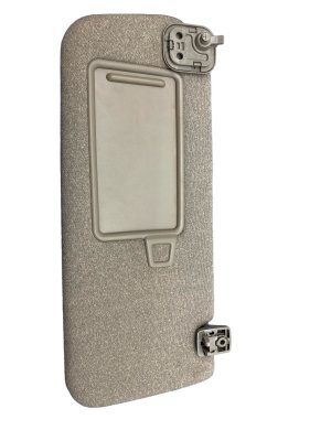 2019-2023 Hyundai Santa Fe Beige Illuminated Sun Visor - Front, Left (Driver) (Used OEM)