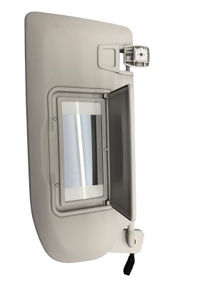 2021-2024 Ford Mustang Mach-E Gray Sun Visor - Front, Right (Passenger) (Used OEM)