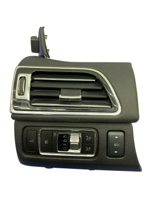 2018-2024 Lincoln Navigator Dashboard Air Vent with Headlight and Trunk Controls - Front (Used OEM)