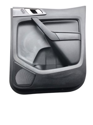 2019-2023 Ford Ranger Ebony (Black) Door Interior Trim Panel - Rear, Right (Passenger) (Used OEM)