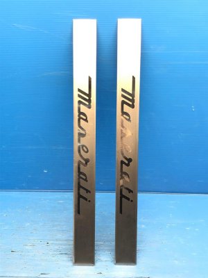 2013-2020 Maserati Quattroporte Door Sill Step Plate Set - Front (Used OEM)