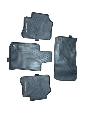 2010-2016 Porsche Panamera All Weather Rubber Floor Mat Set - Front (Used OEM)