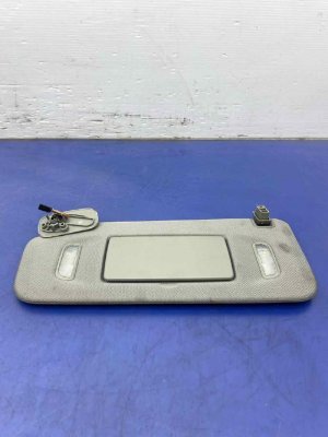2015-2020 GMC Yukon XL Gray Illuminated Sun Visor - Front, Left (Driver) (Used OEM)
