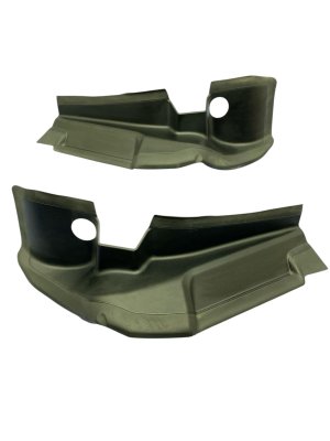 2019-2022 BMW X7 Lower Drip Rail Cover Panel Set - Front (Used OEM)