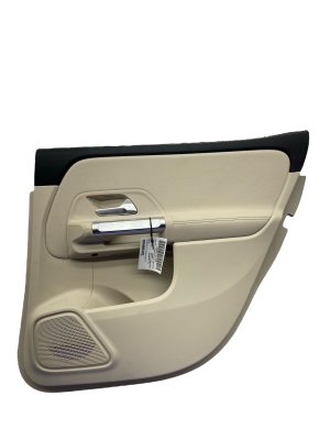 2020-2023 Mercedes-Benz GLB250 Beige Door Interior Trim Panel with Switches - Rear, Right (Passenger) (Used OEM)