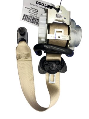 2019-2023 BMW X5 Beige Seat Belt Assembly - Rear, Right (Passenger) (Used OEM)